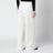 Pantalon Brickell blanc en mélange de laine