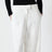 Pantalon Brickell blanc en mélange de laine