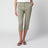 Sage green capri trousers