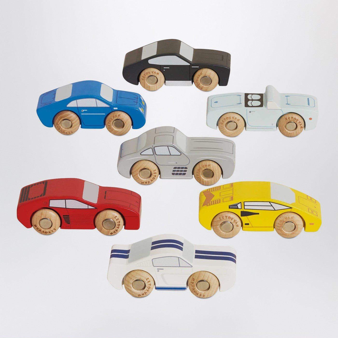 Gioco educativo con auto sportive