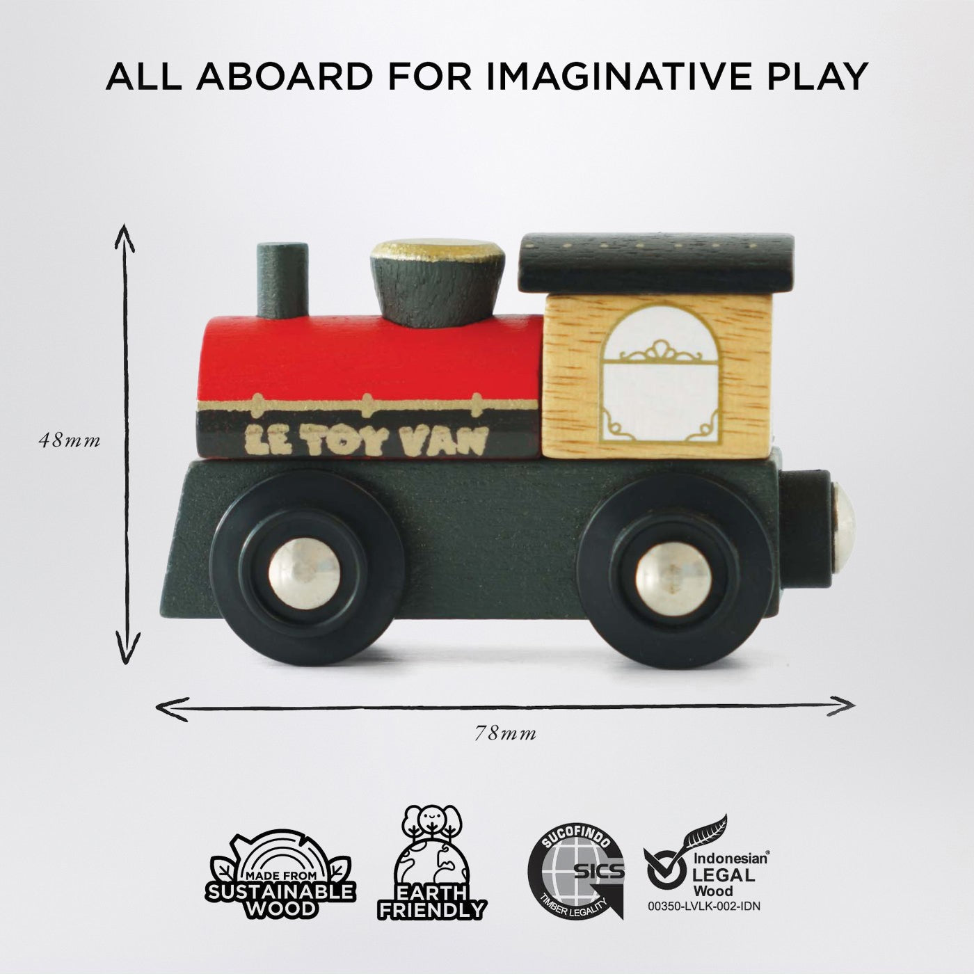 Trenino in legno Royal Express