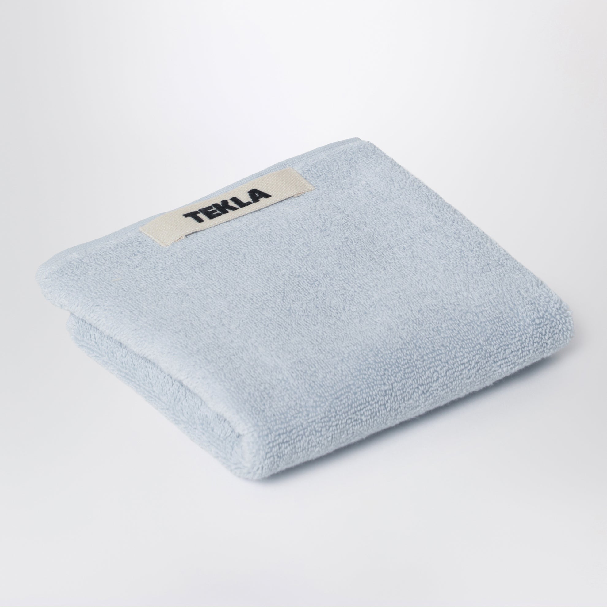 Serviette invité bleu clair 30x50 cm