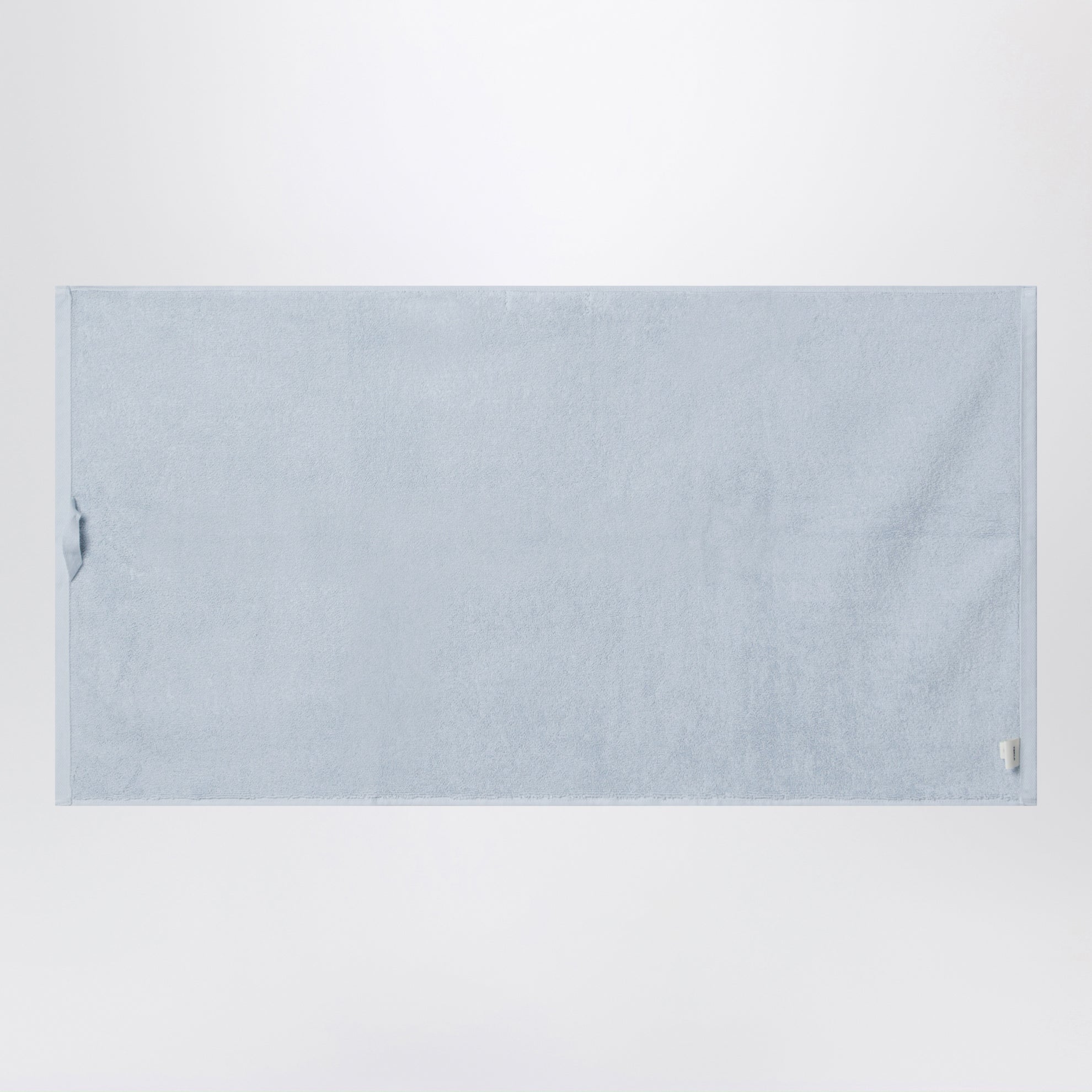 Hellblau gestreiftes Badetuch 50x90 cm