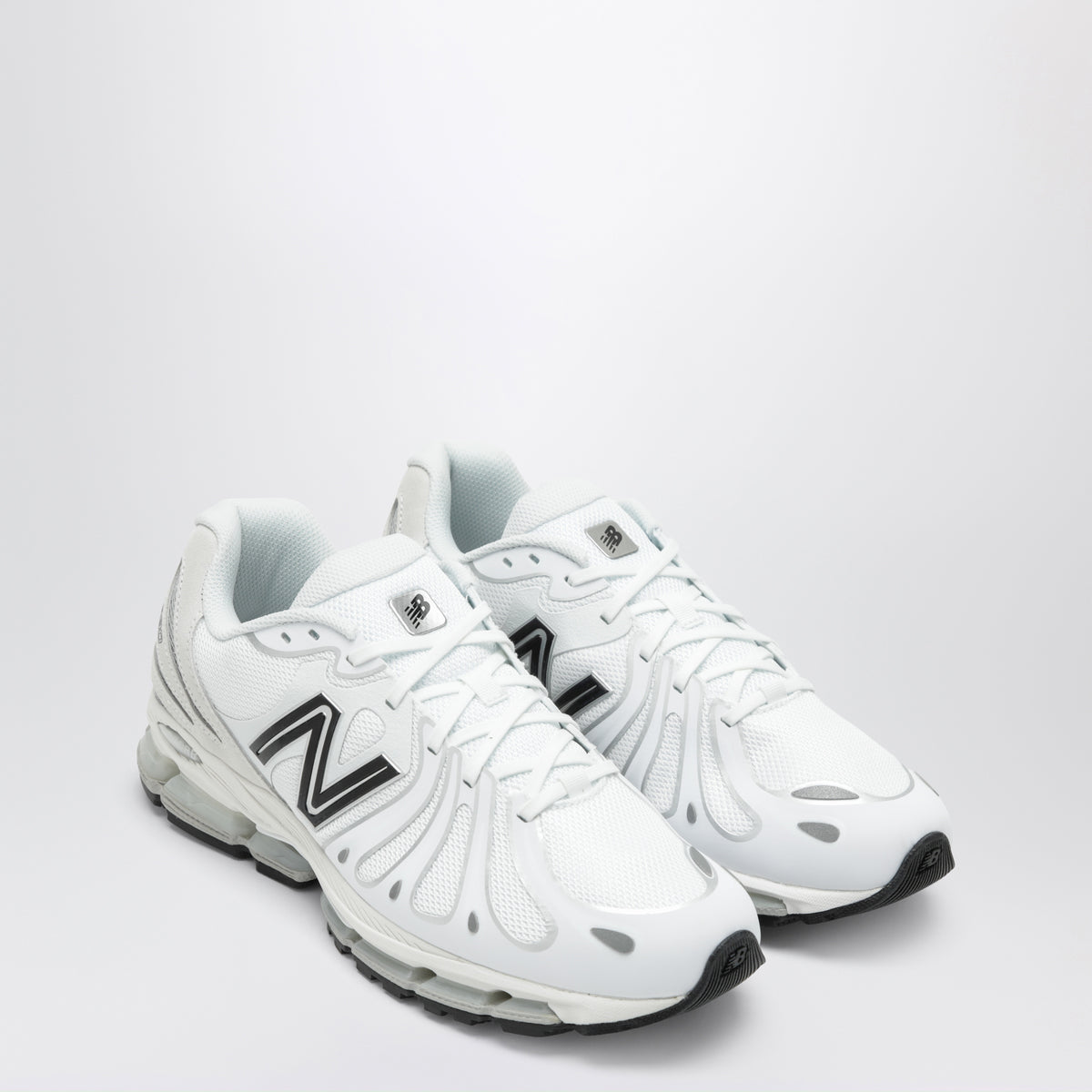 Sneaker Abzorb 1890 bianche e argento