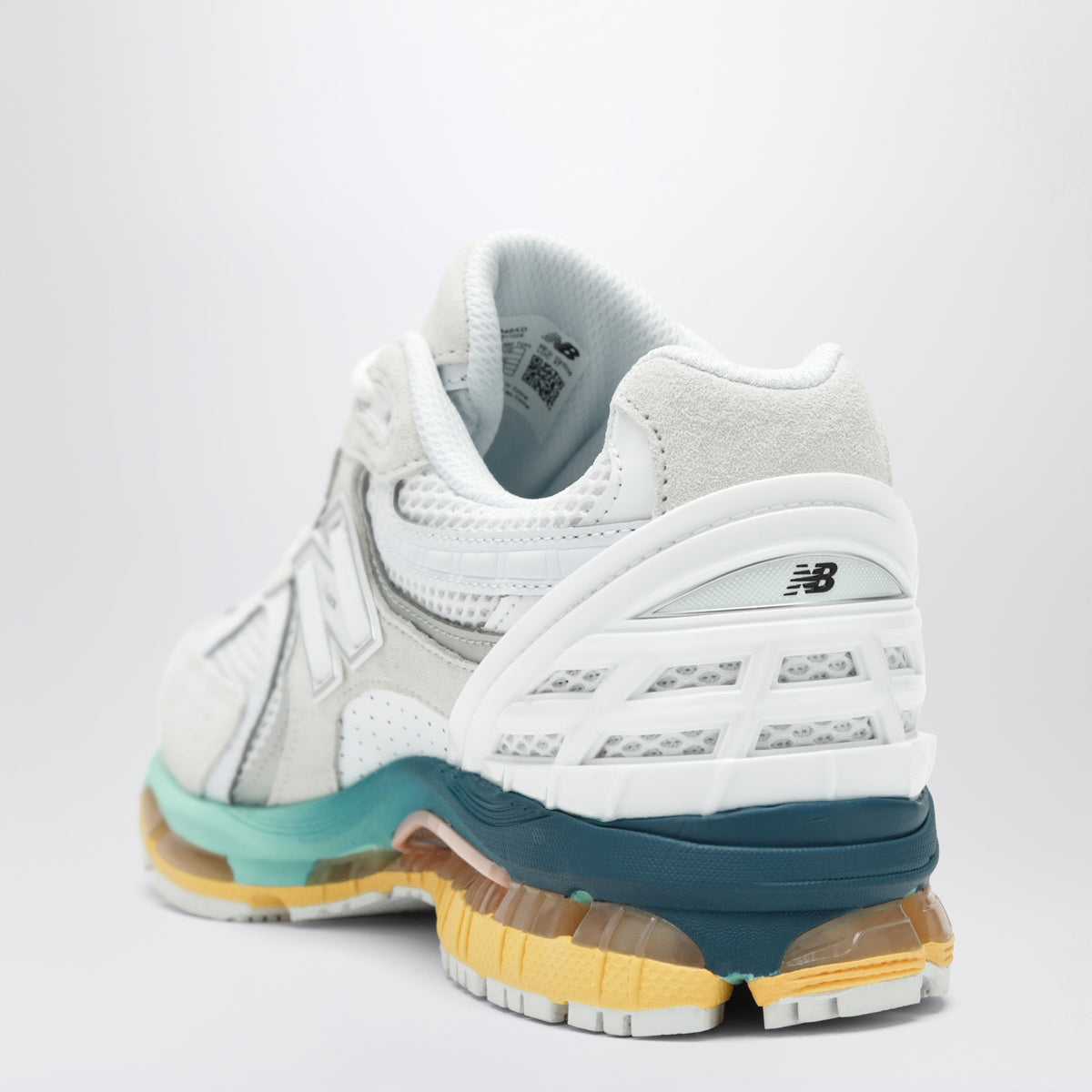 Sneakers 1954R bianche e verde menta