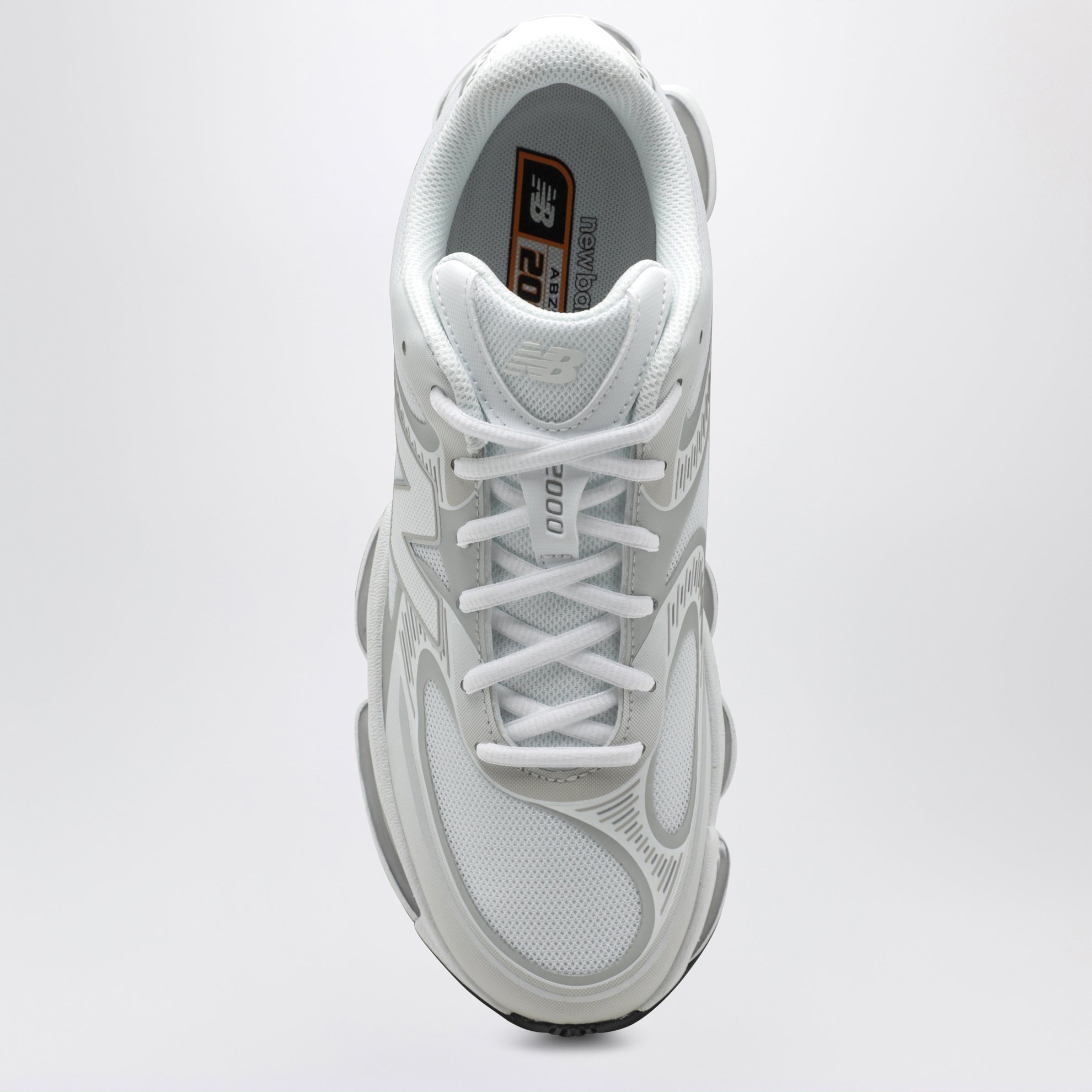 ABZORB 2000 White/Silver Metallic Sneakers