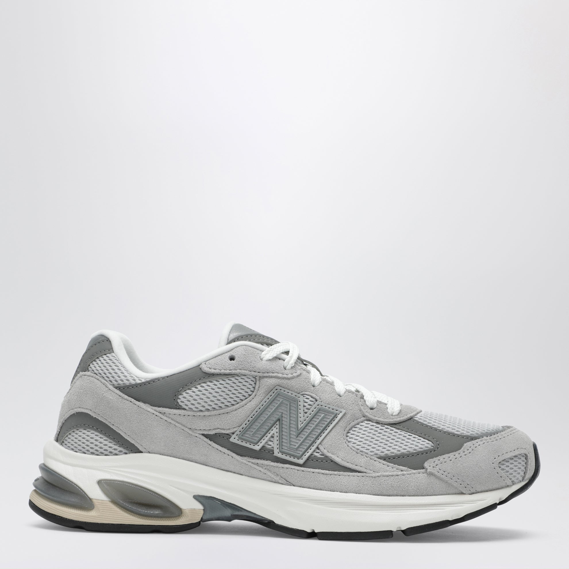 Sneakers 2010 in mesh e suede Raincloud/Harbor Grey
