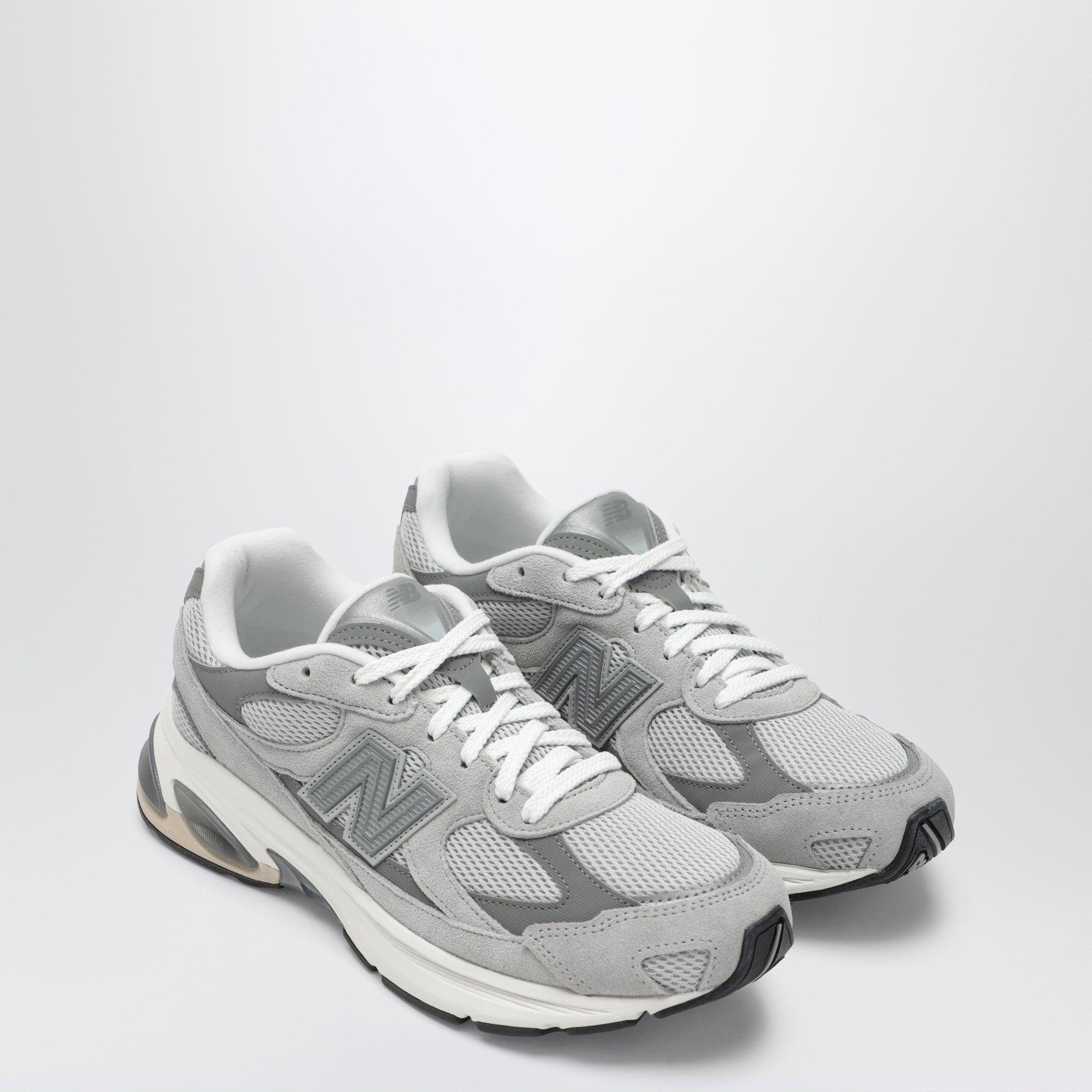 Sneakers 2010 in mesh e suede Raincloud/Harbor Grey