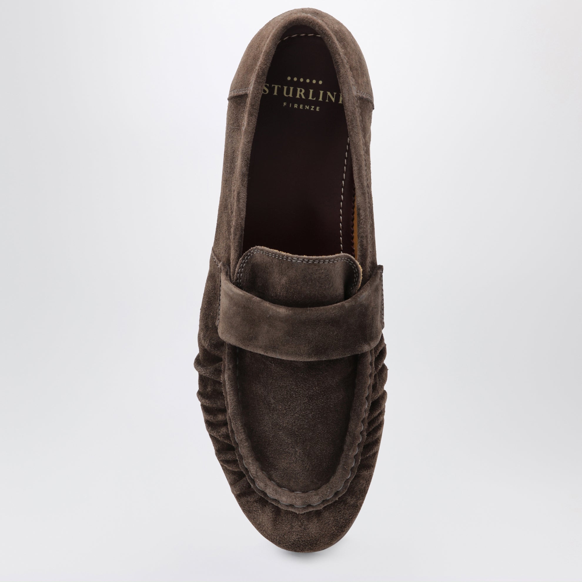 Mocassini Brenta marroni in suede