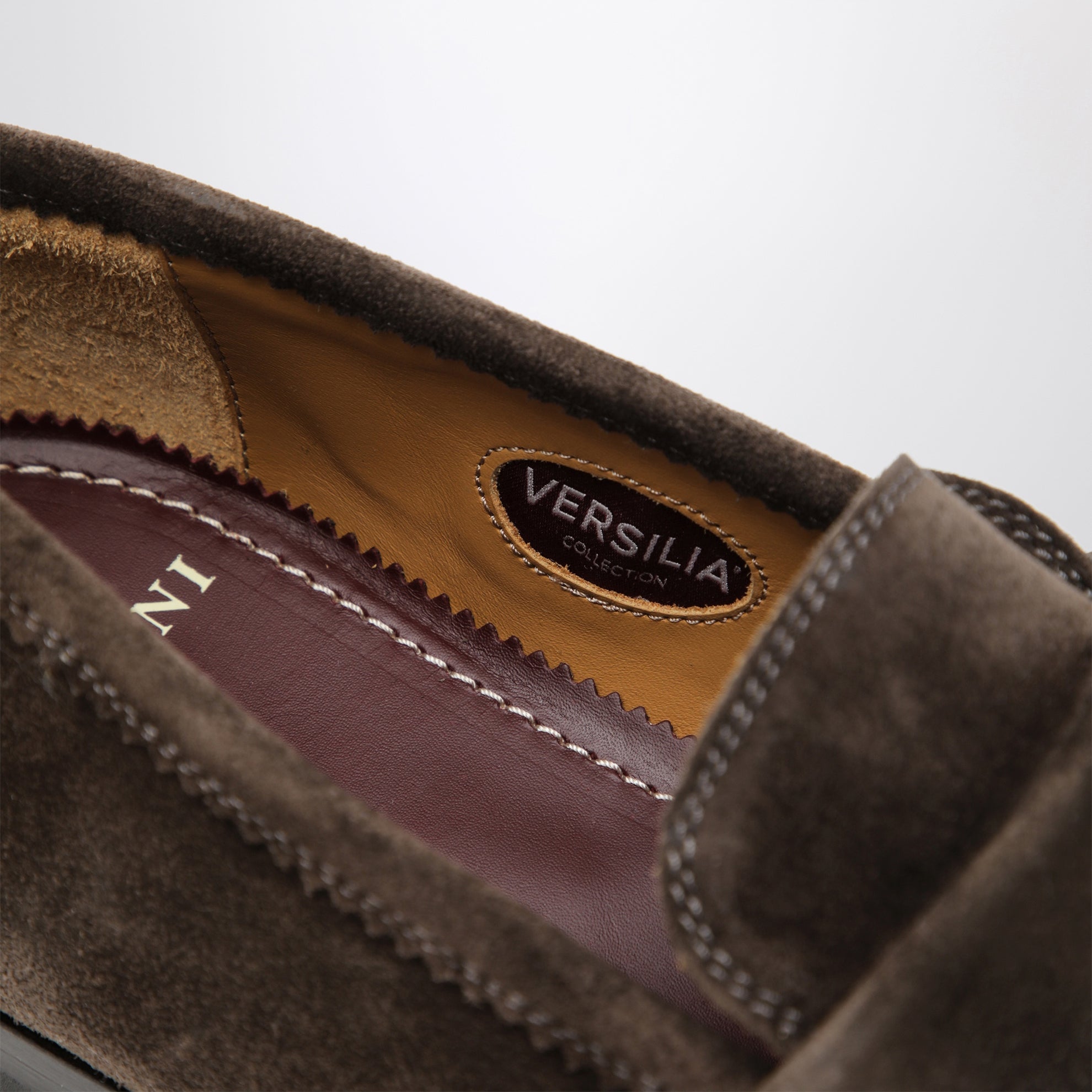 Mocassini Brenta marroni in suede