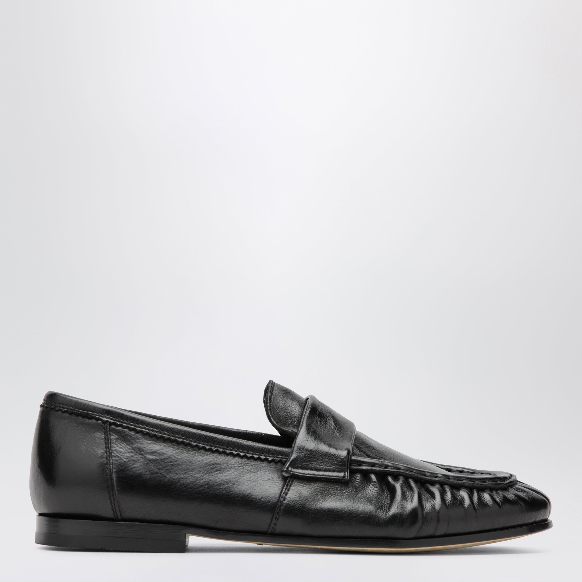 Brenta Loafers Black Leather