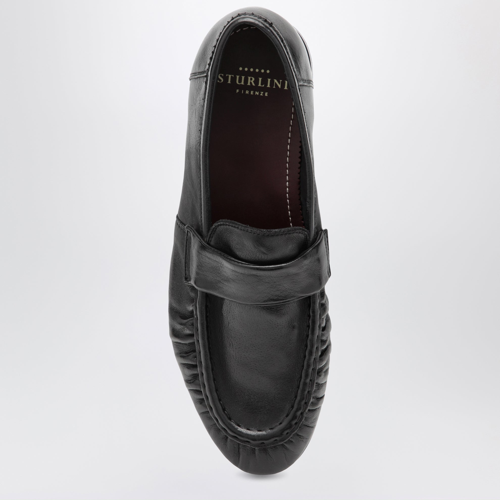Brenta Loafers Black Leather