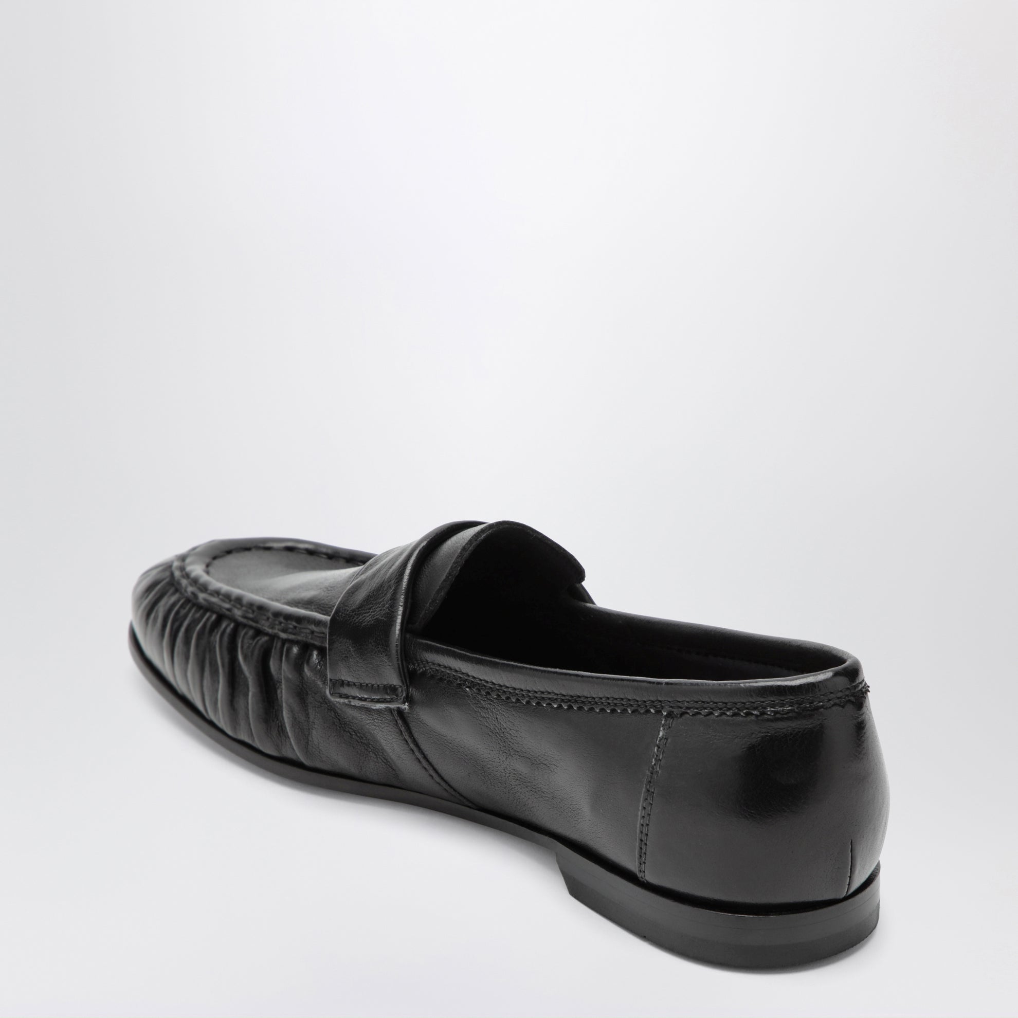 Brenta Loafers Black Leather