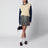 Maglia Baseball Oversized Crew burro/blu navy in cashmere