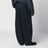 Pantaloni loose blu navy in cotone