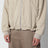 Bomber zippé beige en nylon