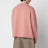 Rosa Rundhals-Sweatshirt aus Baumwolle