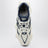 Baskets 9060 bleu marine en mesh et daim