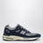 Sneaker Made in UK blu in suede