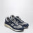 Sneaker Made in UK blu in suede