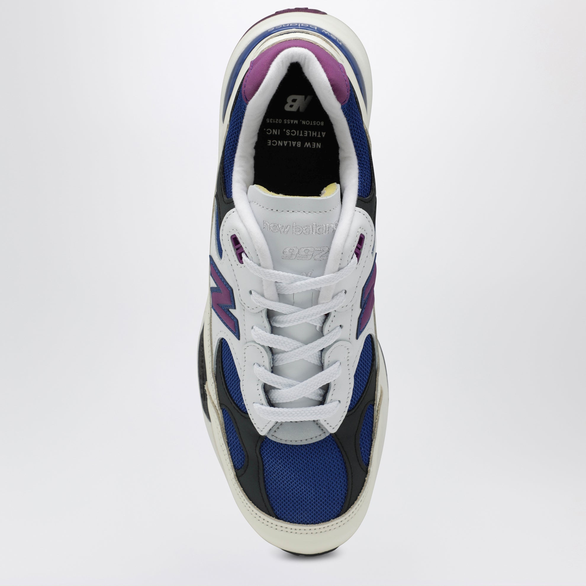 Baskets Made in USA 992 Blanc/Bleu
