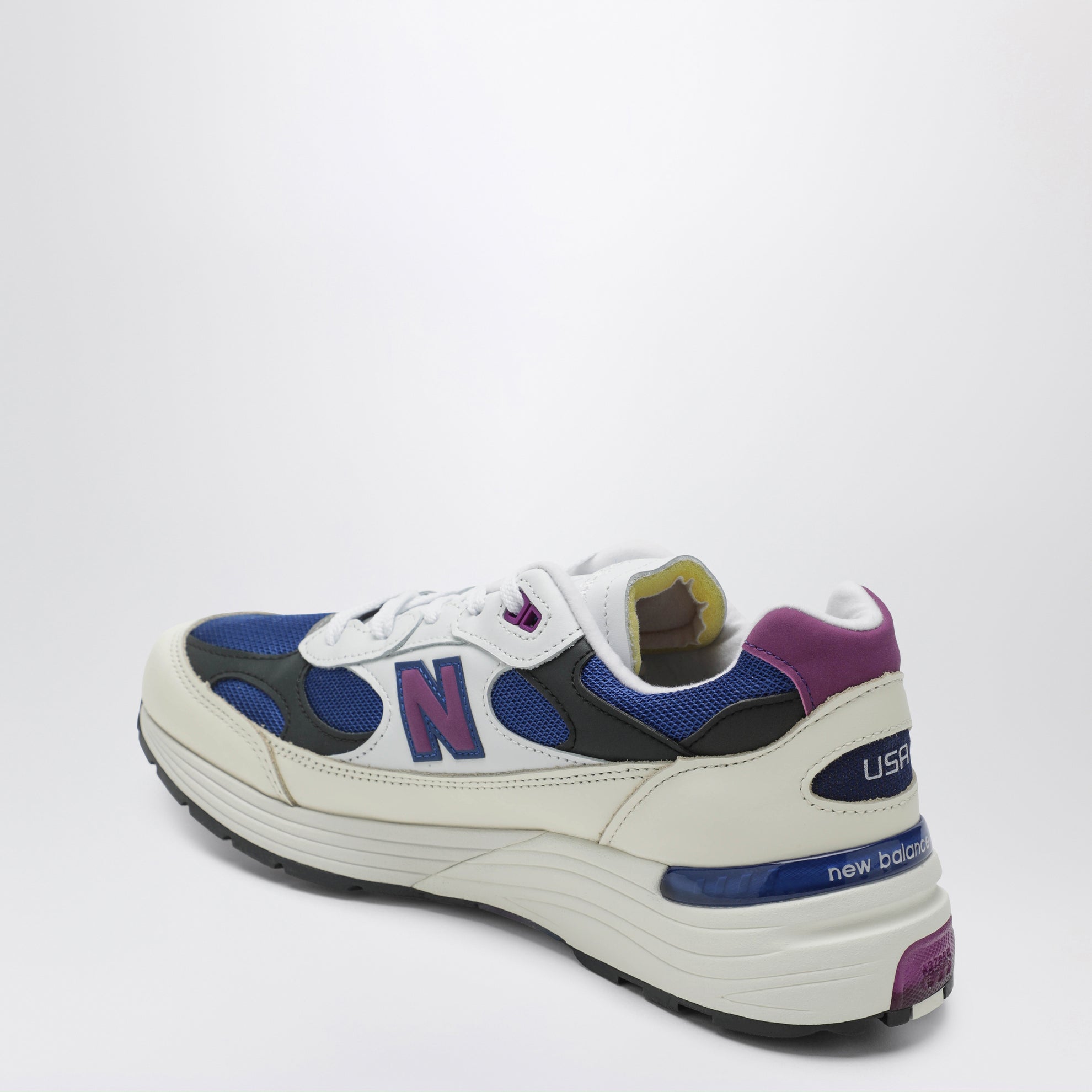 Baskets Made in USA 992 Blanc/Bleu