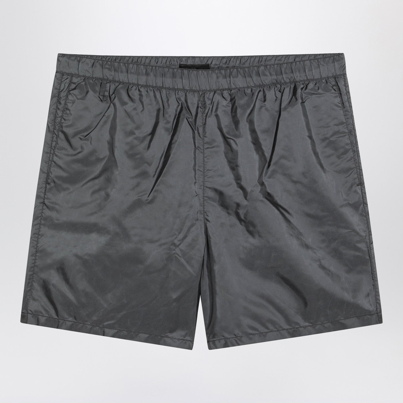 Graue Badehose aus Re-Nylon
