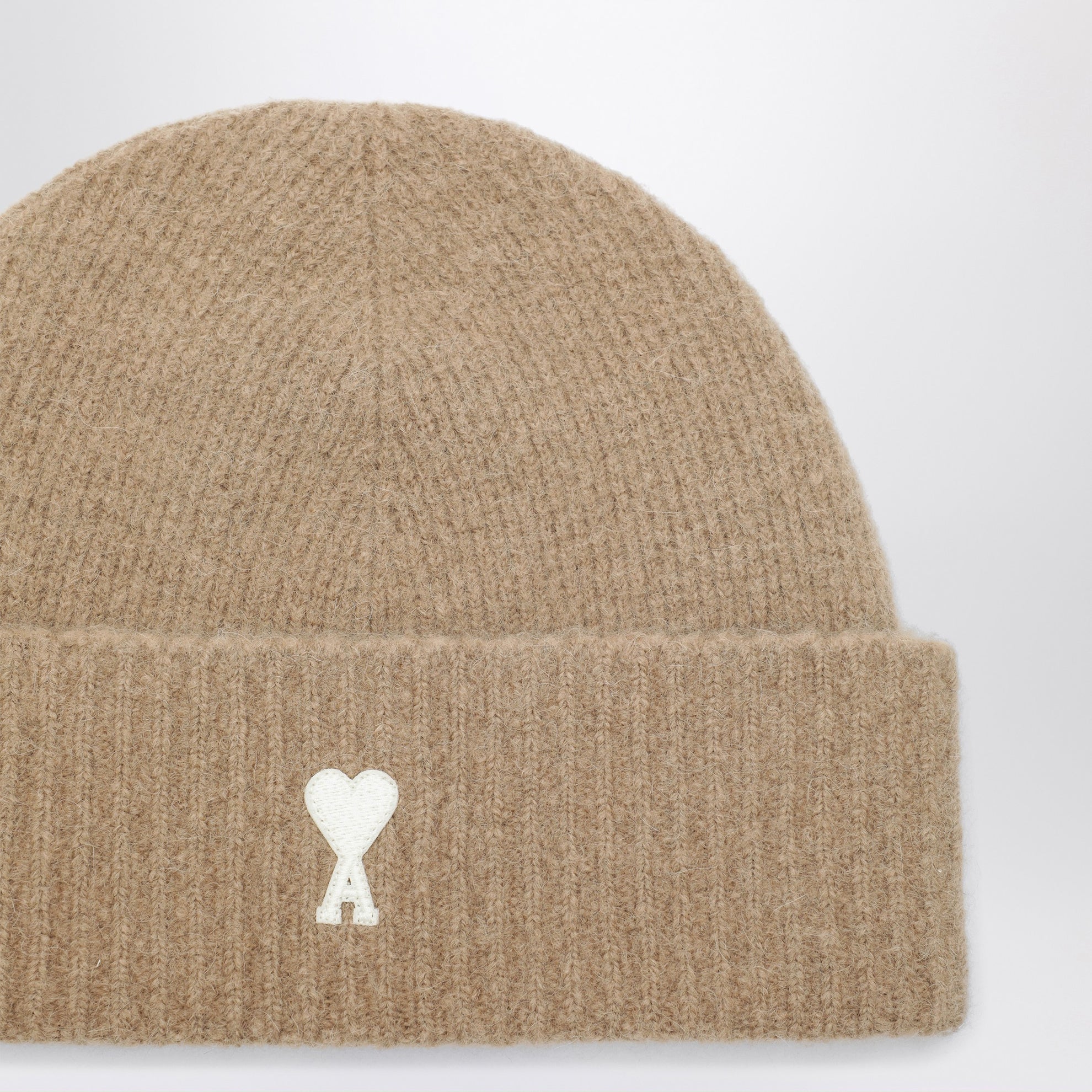 Bonnet Ami de Coeur en mélange de laine, Beige