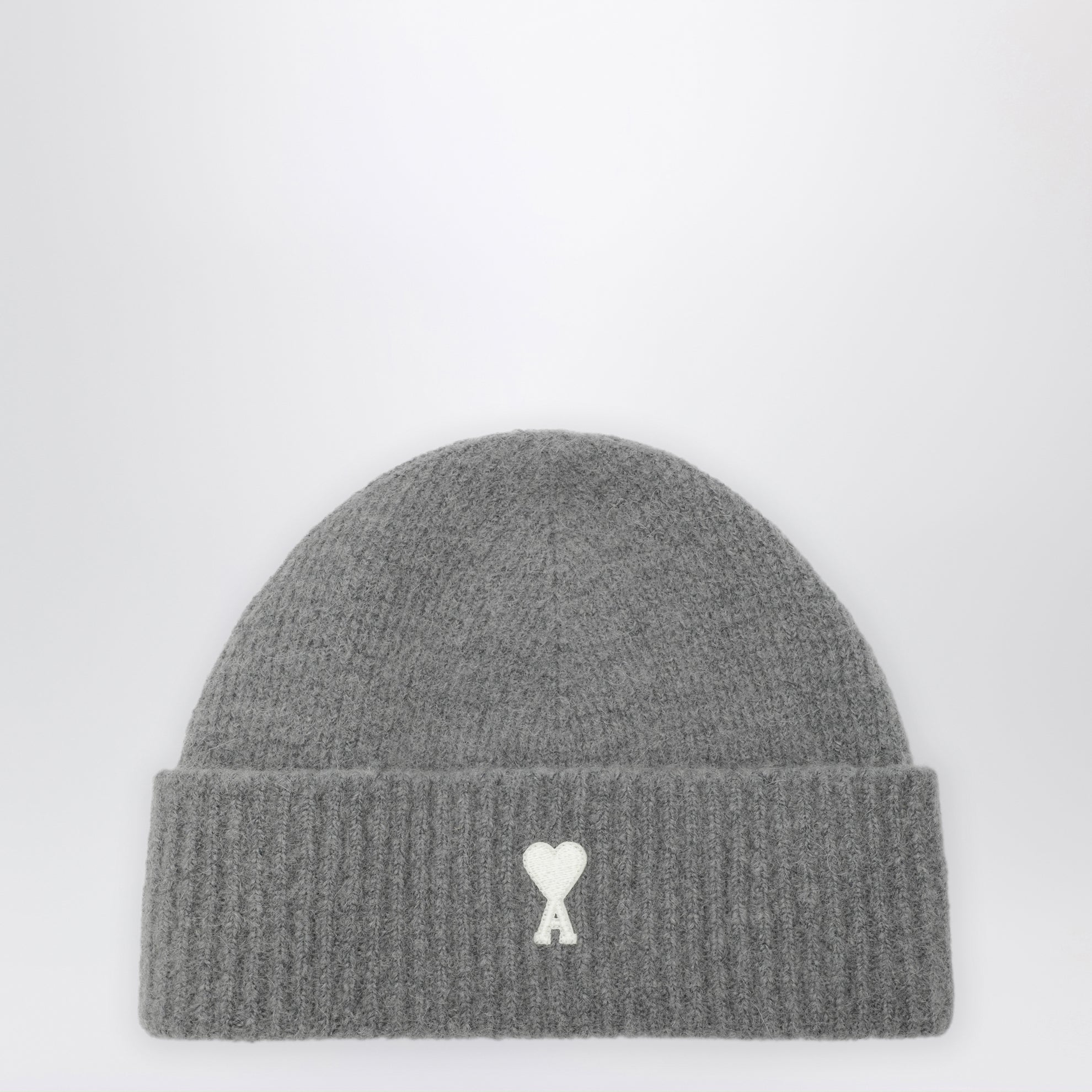 Ami de Coeur grey wool-blend beanie