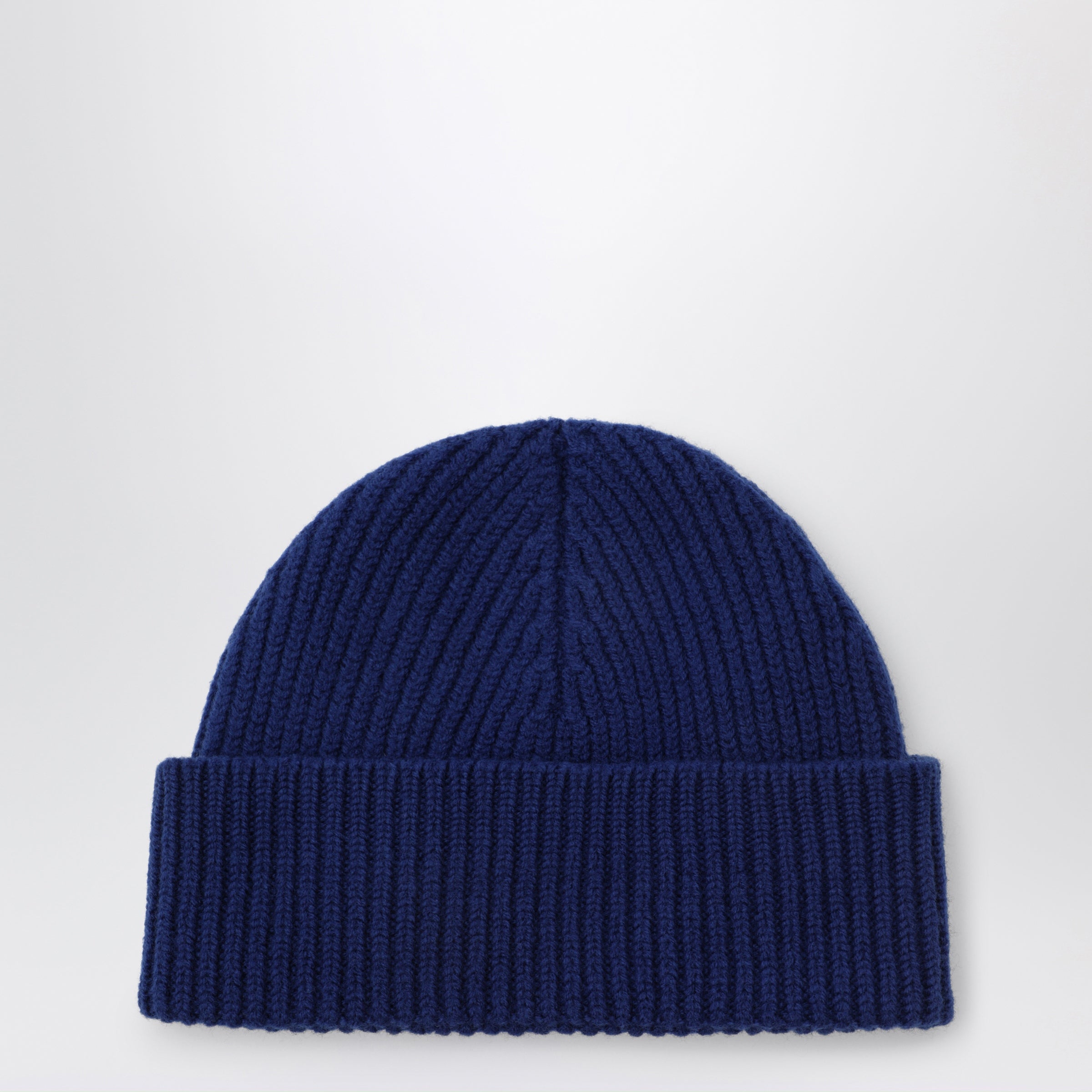 Ami Paris Ami de Coeur beanie in electric blue wool blend | TheDoubleF