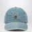 Casquette Ami de Cœur en denim de coton bleu