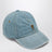 Casquette Ami de Cœur en denim de coton bleu