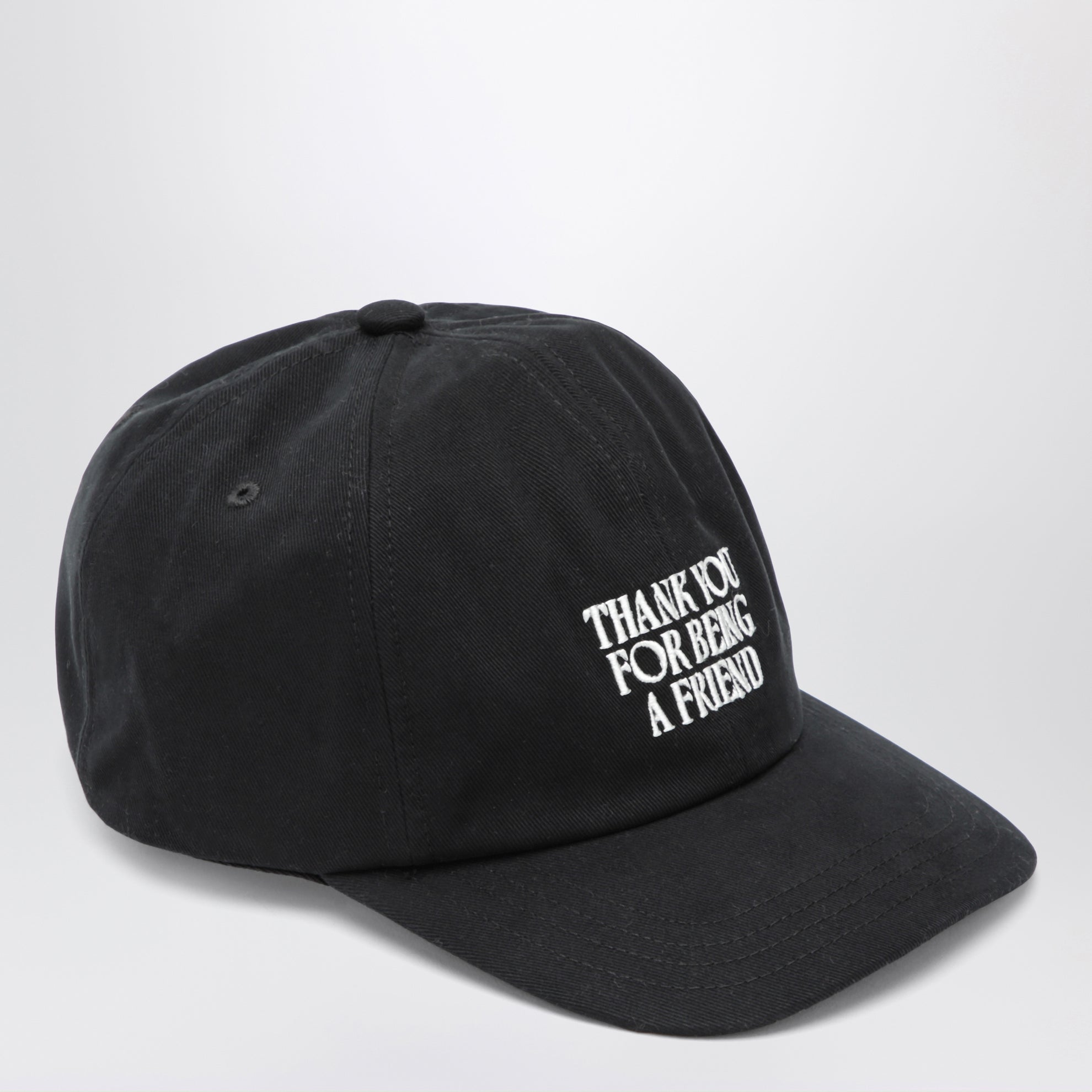 Schwarze Baseballkappe Thank You For Being A Friend