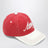 Casquette Signature en coton rouge et ivoire