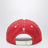 Casquette Signature en coton rouge et ivoire