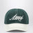 Casquette en coton vert signature
