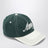 Casquette en coton vert signature