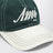 Casquette en coton vert signature