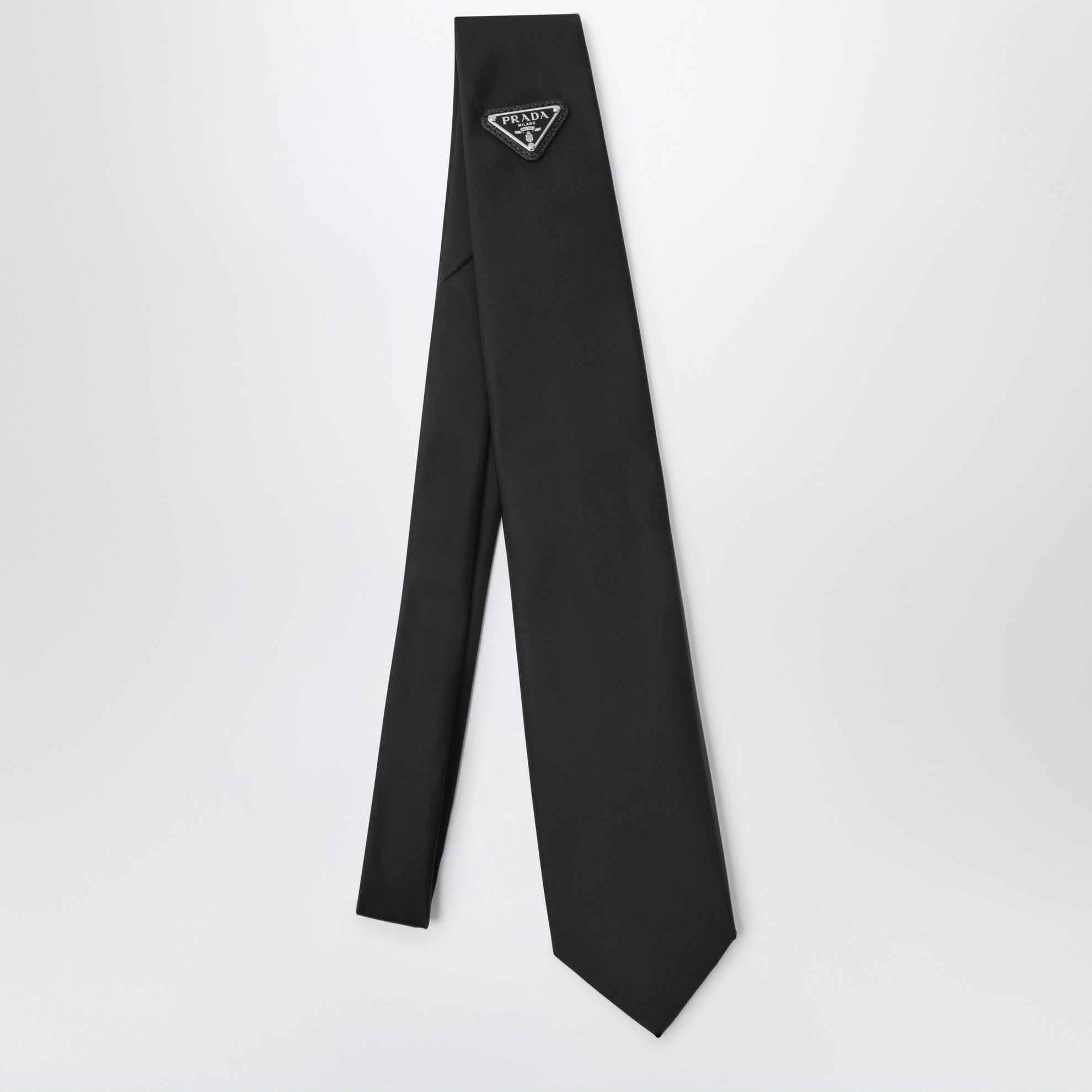 Black Re-Nylon tie