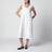 Abito babydoll ricamato bianco 