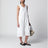 Abito babydoll ricamato bianco 