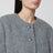 Grey mélange Classic jacket in tweed