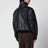 Blouson noir en cuir