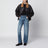 Black Aviator Volume bomber jacket