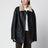 Giacca reversibile effetto shearling nera