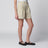 Bermuda en mélange de coton beige