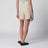 Bermuda en mélange de coton beige