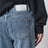 Jeans Slick Cigarette in cotone azzurro