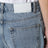 Essential light blue cotton straight-leg jeans