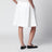 Gonna ampia midi bianca in cotone